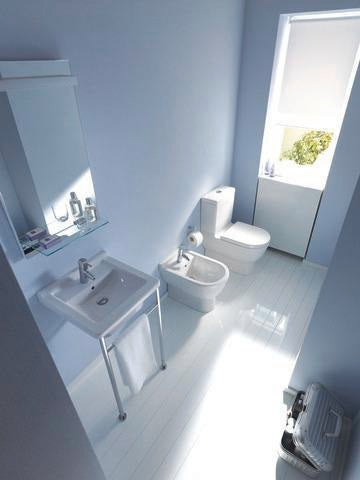 DURAVIT Metallkonsole Starck 3 höhenverstellbar Chrom für Waschtisch 030348