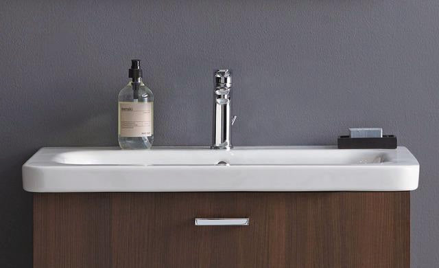 DURAVIT DuraStyle Möbelwaschtisch 800 mm mit Überlauf und 1 Hahnloch, weiß