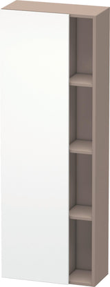 DURAVIT DuraStyle Hochschrank 1400 mm, 1 Tür links, weiß matt – wandhängend mit Soft-Close