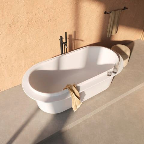 DURAVIT C.1 Einhebel-Wannenmischer bodenstehend 201 mm Ausladung Chrom Hochglanz