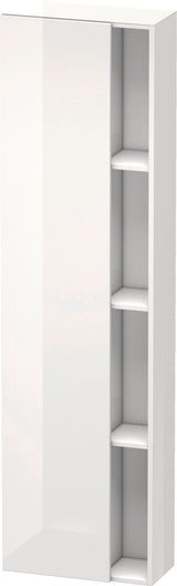 DURAVIT DuraStyle Hochschrank 240x500x1800 mm, 1 Tür, Anschlag links, Eiche Terra/Weiß Matt