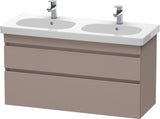 Duravit DuraStyle Waschtischunterbau 1150 mm, 2 Schubkästen, weiß matt – wandhängend