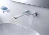 DURAVIT Wave Einhebel-Waschtischmischer Unterputz 202 mm Chrom – Keramikmischsystem