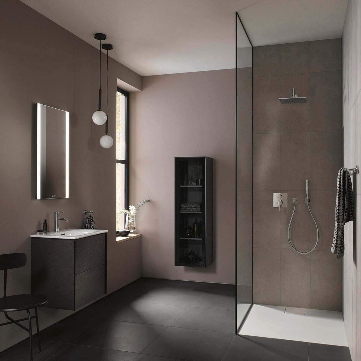 DURAVIT Stonetto Duschwanne 900x900mm Mineralguss weiß matt – rutschhemmend & bodenbündig