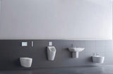 DURAVIT C.1 Einhebel-Bidetmischer Schwarz Matt 121 mm mit Zugstangen-Ablaufgarnitur