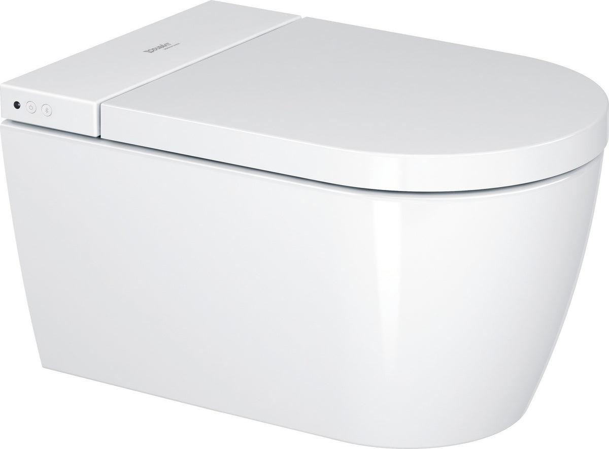 DURAVIT SensoWash Starck f Kompakt-Dusch-WC mit Sitzheizung, Warmluftfön und HygieneGlaze