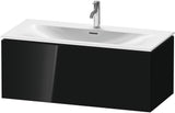 DURAVIT L-Cube Waschtischunterbau wandhängend 1020 mm weiß matt mit Tip-On Technik