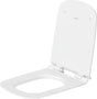 DURAVIT WC-Sitz DuraStyle Weiß mit Edelstahl-Scharnieren, Duroplast, abnehmbar