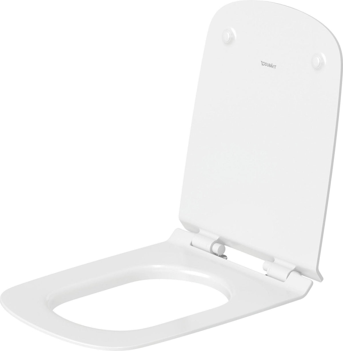 DURAVIT DuraStyle WC-Sitz mit SoftClose – Weiß, Edelstahl-Scharniere, Absenkautomatik, antibakteriell