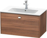 Duravit Brioso Waschtischunterbau 620 mm betongrau matt mit 1 Auszug und Soft-Close