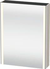 DURAVIT XSquare Spiegelschrank 600 mm mit LED-Beleuchtung, Front- und Innenspiegel, Soft-Close