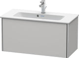 Duravit XSquare Waschtischunterbau 810 mm – wandhängend, Seidenmatt, für ME by Starck