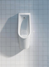 DURAVIT Urinal Starck 3 von Philippe Starck – Weiß, Zulauf oben, spülrandlos, 245 mm