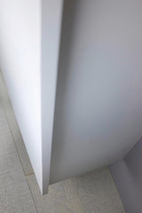 DURAVIT DuraStyle Hochschrank 400 mm betongrau matt, 1 Tür links, Soft-Close