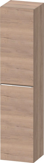 Eiche / matt / HS,Tür:1,TA:LI,Griff:Chrom 400x 360x1760mm, Eiche Marm., Dekor