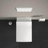 DURAVIT WC-Sitz Design Classics Viu Weiß mit Edelstahl-Scharnieren, ohne Absenkautomatik