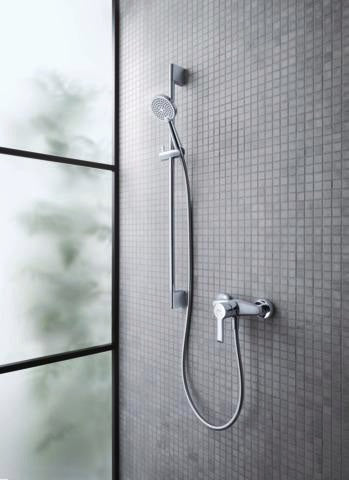 DURAVIT B.2 Brausethermostat Aufputz mit Keramikmischsystem in Chrom – 150 mm Mittenabstand