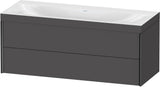DURAVIT XViu c-bonded Waschtischunterbauset 1200 mm wandhängend mit 2 Schubkästen