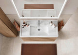 DURAVIT L-Cube Lichtspiegel 650x700mm mit Sensor, LED-Beleuchtung, Spiegelheizung & Kondensschutz, Weiß