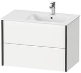 DURAVIT XViu Waschtischunterbau 810 mm mit 2 Schubkästen, Strukturmatte