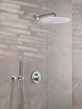DURAVIT D400 Kopfbrause rund 400 mm Chrom – 1 Strahl, Antikalk, Wand- und Deckenmontage