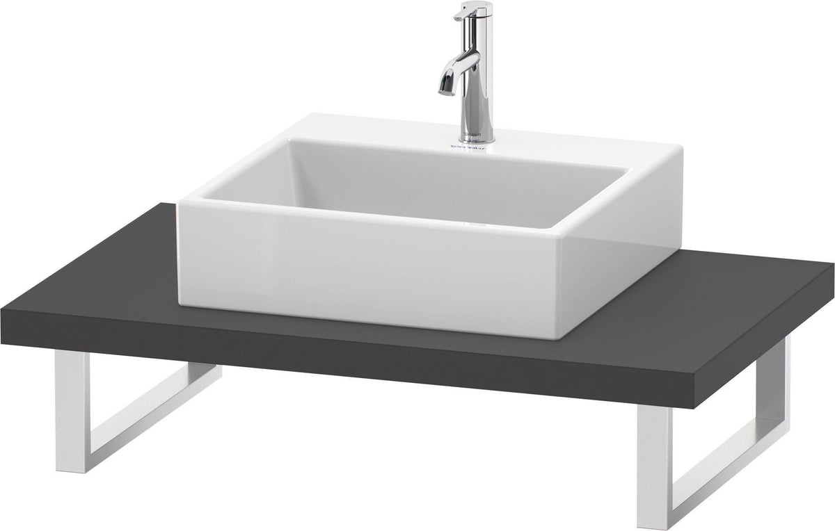 DURAVIT DuraStyle Konsole variabel 45x550 mm weiß matt – wandhängend, mit Ausschnitt
