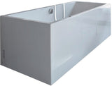 DURAVIT C.1 Einhebel-Wannenmischer Aufputz – Keramikmischsystem, Schwarz Matt, 189,5 mm