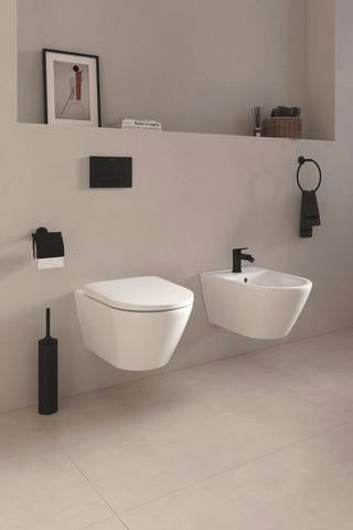 DURAVIT Wave Einhebel-Bidetmischer Chrom mit Keramikmischsystem und 128 mm Auslauf