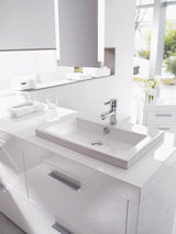 Duravit Einbauwaschtisch 2nd floor 600 mm mit Überlauf und WonderGliss Beschichtung – Weiß