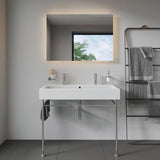 DURAVIT Waschtisch Vero 1000 mm mit Überlauf, Hahnloch mittig, WonderGliss, weiß