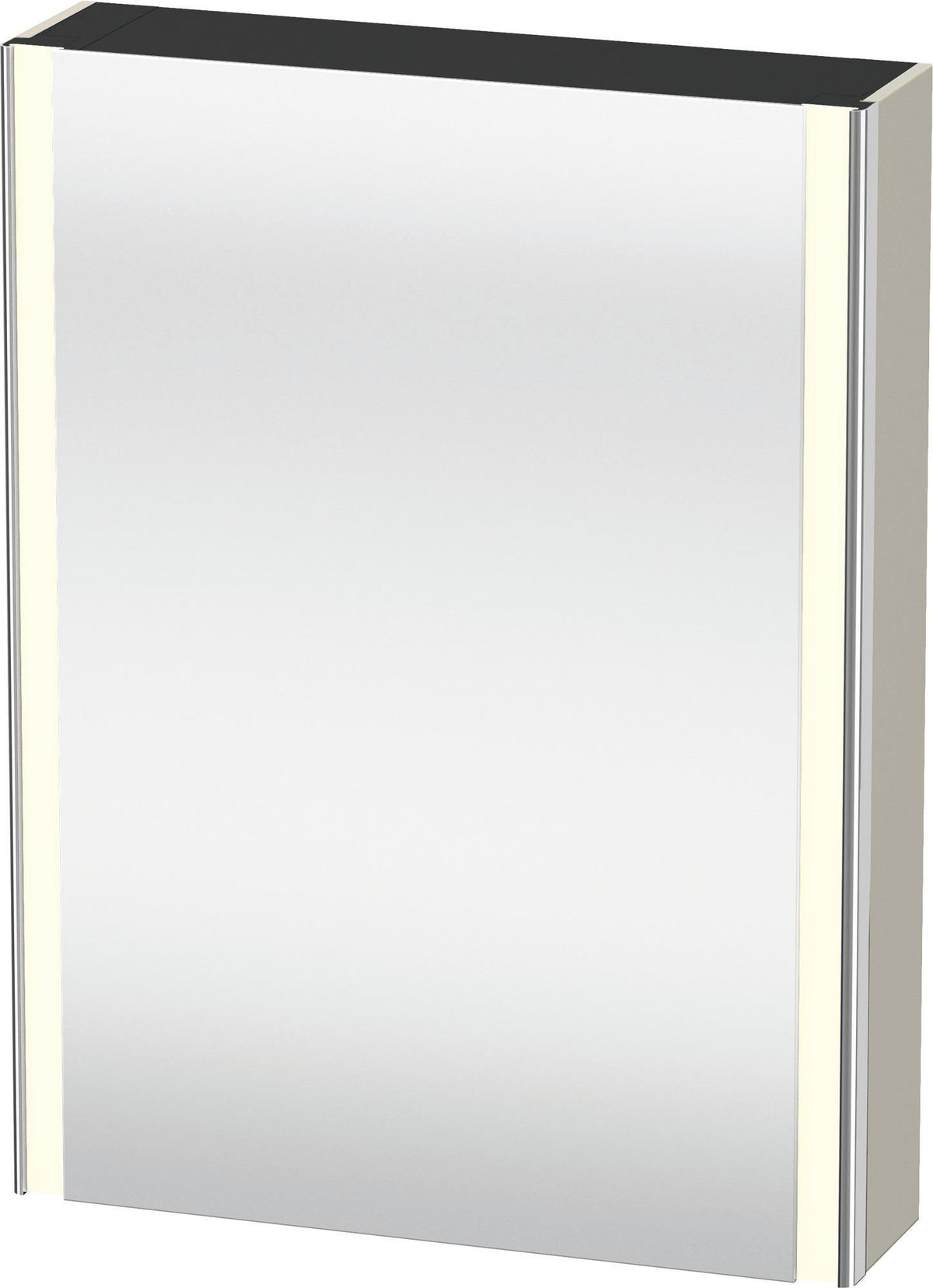DURAVIT Spiegelschrank XSquare XS7111 Graphit 155x600x800mm mit LED-Beleuchtung und Soft-Close