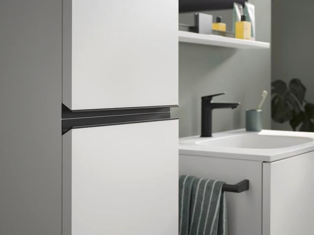 DURAVIT Handtuchhalter Sivida 355x30x70mm inkl. Befestigungsmaterial Diamantschwarz
