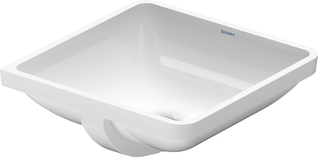 DURAVIT Einbauwaschtisch Starck 3 430 mm Weiß mit Überlauf und WonderGliss