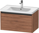 DURAVIT Ketho.2 Waschtischunterbau 784 mm betongrau matt, wandhängend, 1 Auszug