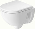 DURAVIT D-Code 2.0 Wand-WC compact 480 mm spülrandlos Weiß