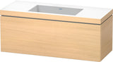 Duravit L-Cube c-bonded Waschtischset 1200 mm Mediterrane Eiche mit Vero Air Waschtisch