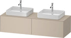 taupe seidenmatt / taupe seidenmatt / Mitteldichte Faserplatte (MDF)
