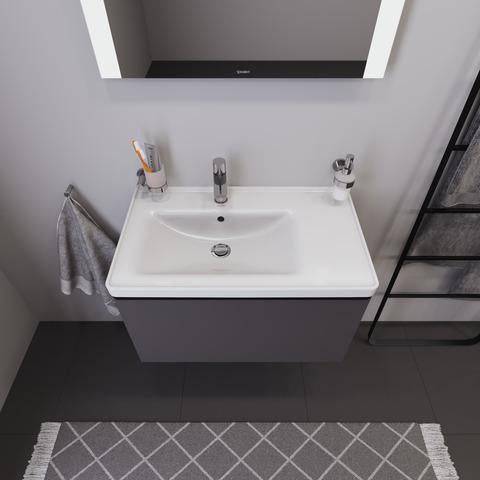 DURAVIT Licht & Spiegel Wandspiegel 1300x700mm mit LED-Beleuchtung und Sensorschalter – Weiß