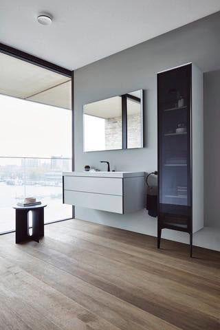 DURAVIT Starck T Handtuchring Chrom 210 mm – Schwenkbar, Verdeckte Befestigung, Rostfreier Stahl