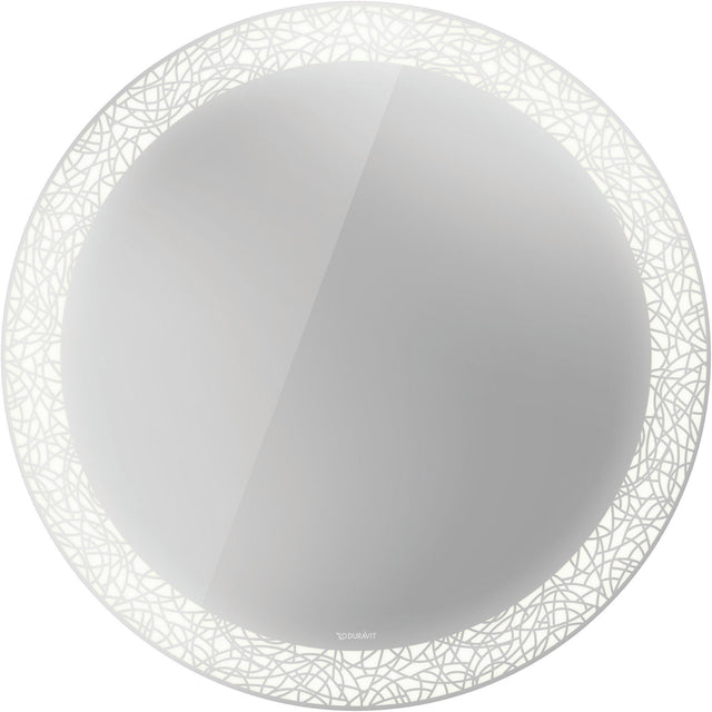 DURAVIT Happy D.2 Plus Spiegel 900 mm rund mit Lichtfeld und Sensorschalter