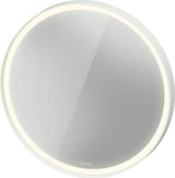 DURAVIT L-Cube LED-Spiegel 700 mm rund mit Sensor, Dimmfunktion und Spiegelheizung