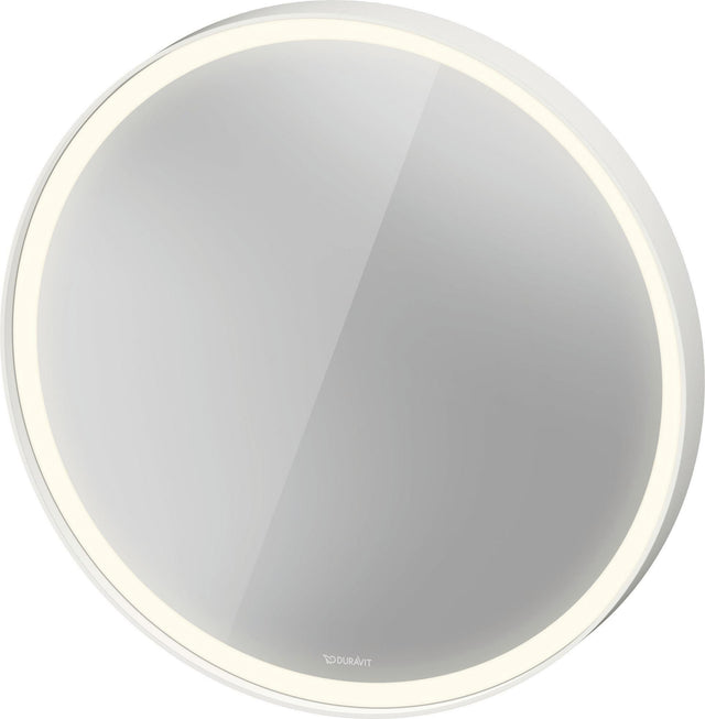 Duravit L-Cube Lichtspiegel 900 mm mit Sensor, LED-Beleuchtung und Spiegelheizung optional – Weiß