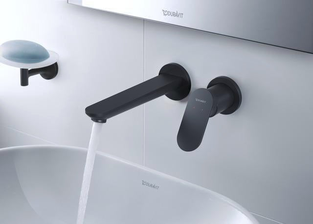 DURAVIT Wave Einhebel-Waschtischmischer Unterputz 202 mm Chrom – Keramikmischsystem