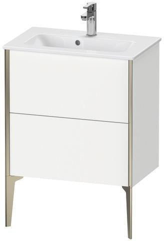 Duravit Waschtischunterbau XVIU 610x834x390mm 2 Auszüge Compact s-matt