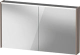 DURAVIT D-Code Spiegelschrank 1200 mm mit LED-Beleuchtung, 2 Türen, Front- und Innenspiegel