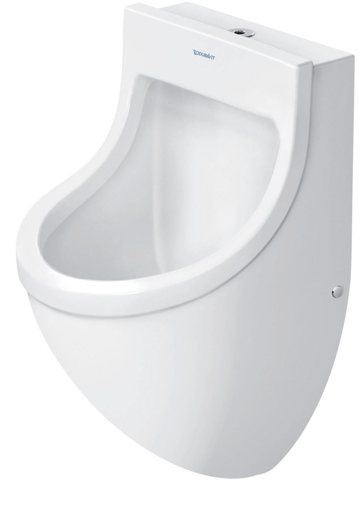 Duravit Urinal STARCK 3 330x350mm von oben, ohne Fliege, weiss, WonderGliss