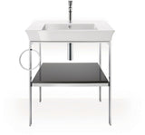 DURAVIT White Tulip Möbelwaschtisch 1050 mm Weiß mit Überlauf und WonderGliss