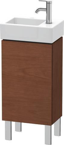 Duravit L-Cube Waschtischunterbau 582x364x241mm betongrau matt, Anschlag links, 1 Tür