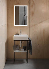 Duravit C.1 Einhebel-Waschtischmischer 91 mm Schwarz Matt – Ohne Zugstange