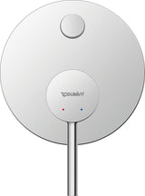 DURAVIT Circle Einhebelmischer Unterputz Set – Keramikmischsystem, Chrom